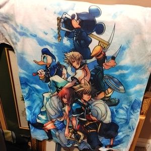 Women's Medium White Kingdom Hearts Shirt